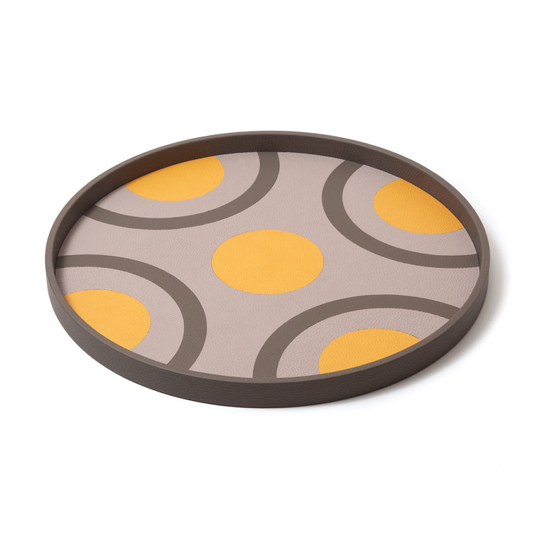 Biarritz Tray - Taupe / Riviera Edition