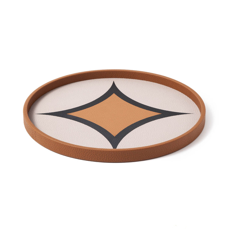 Mosaic Tray - Caramel