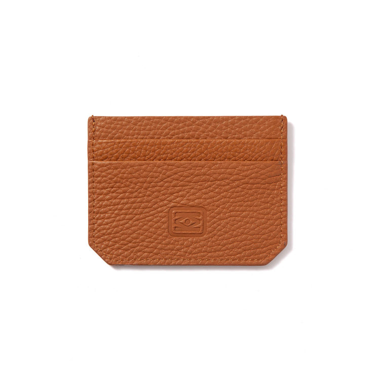 Talisman Credit Card Holder – Embossed Leather Evil Eye