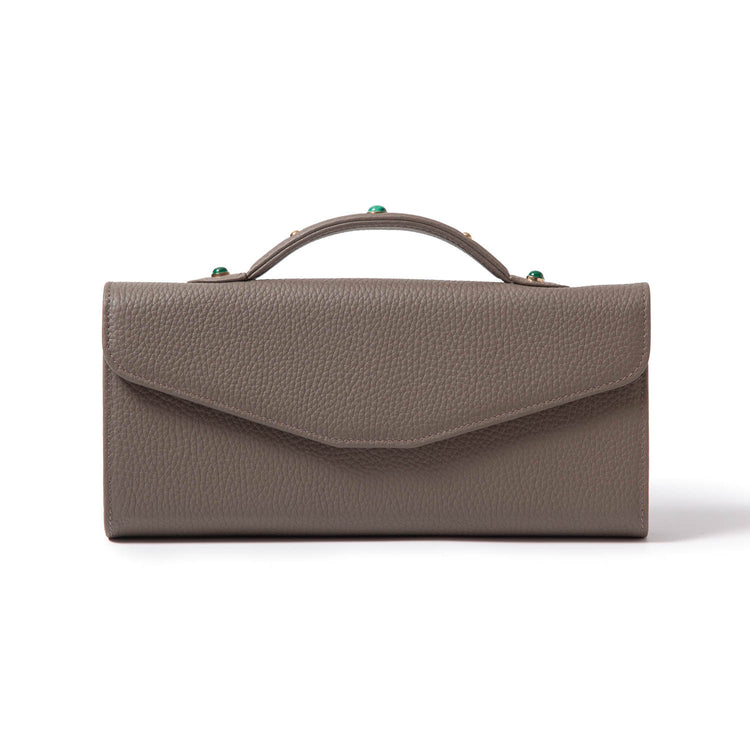 Gem-Set Leather Envelope