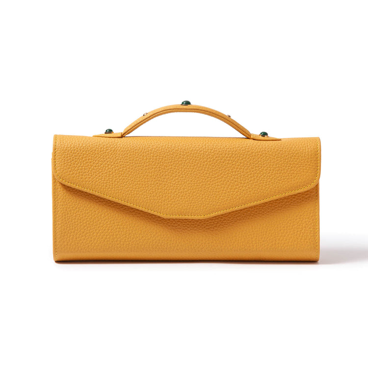 Gem-Set Leather Envelope