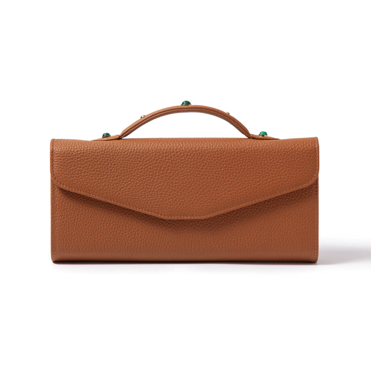 Gem-Set Leather Envelope