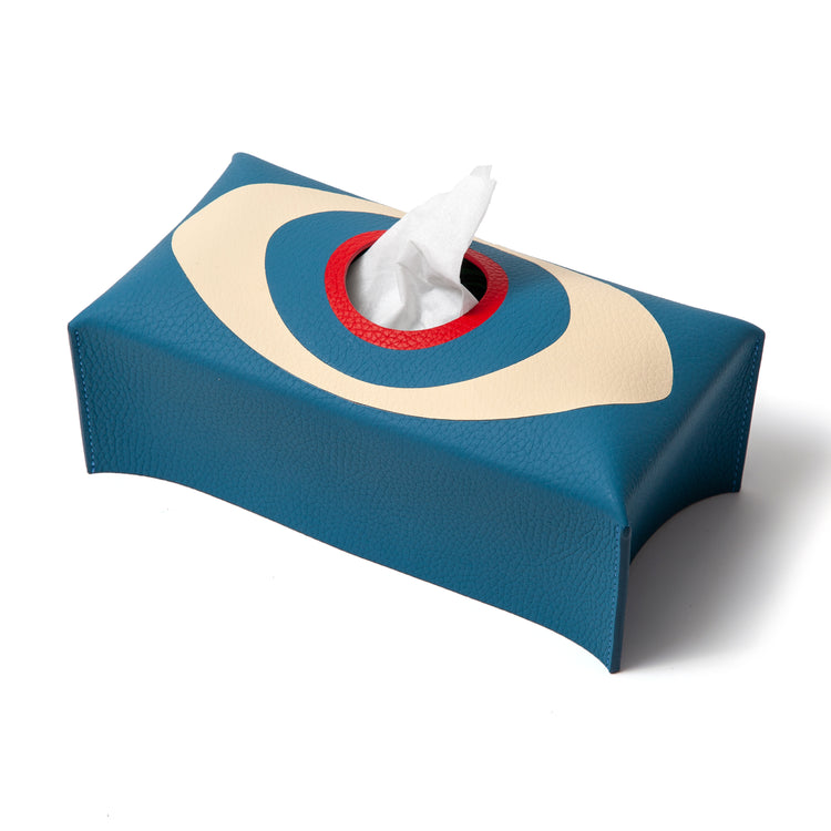 Evil Eye Soft Tissue Box Blue