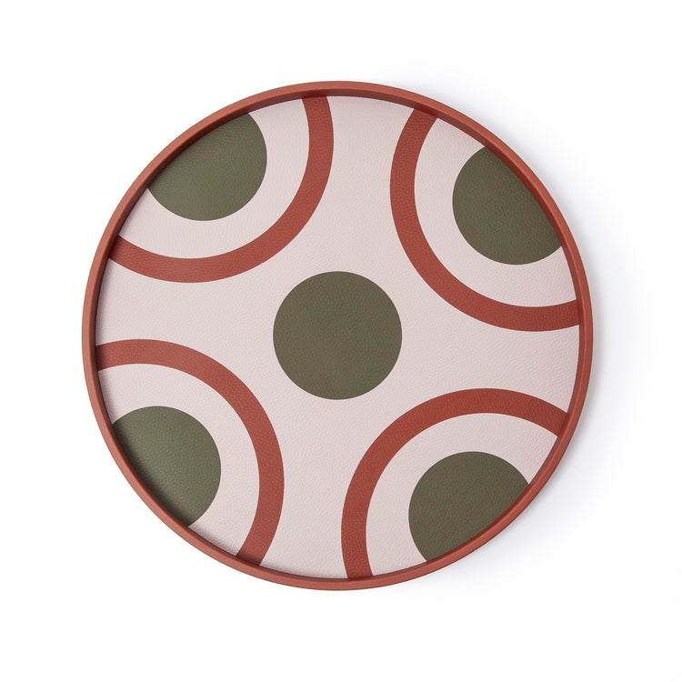 Biarritz Tray -Tobacco