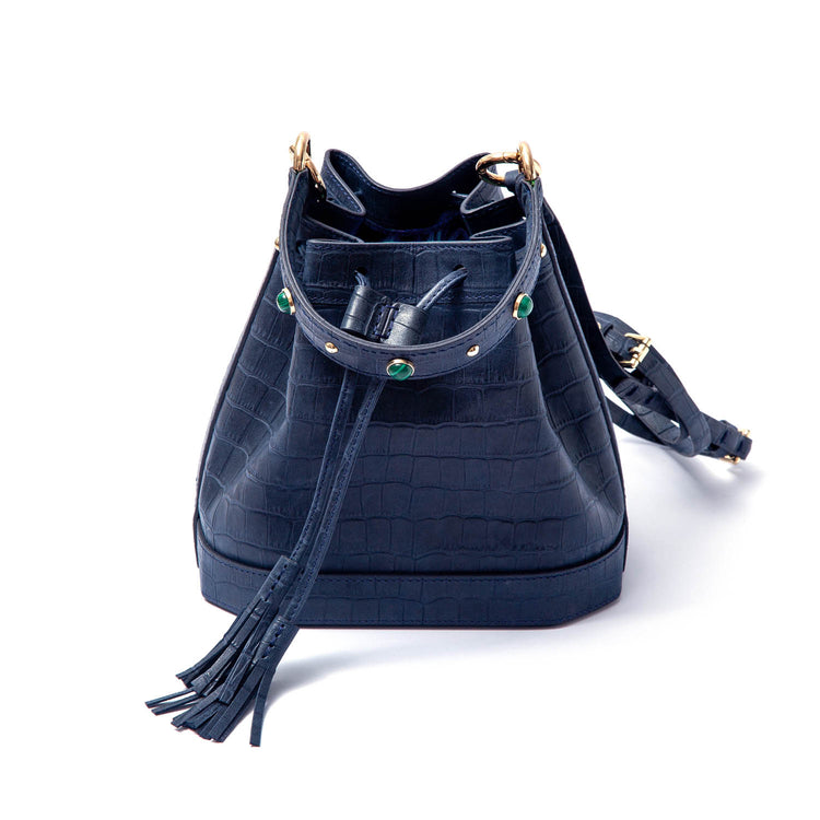 Gem-Set Bucket Bag Lacoste Navy