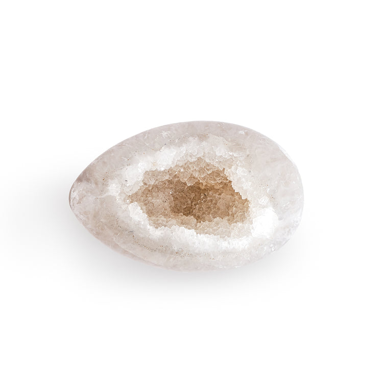 Unique White Crystal Egg