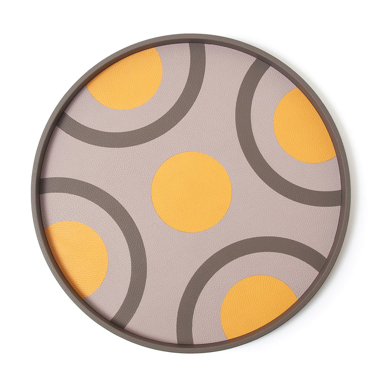 Biarritz Tray - Taupe / Riviera Edition