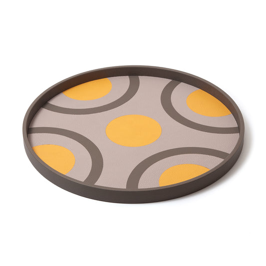 Biarritz Tray - Taupe / Riviera Edition