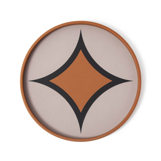 Mosaic Tray - Caramel