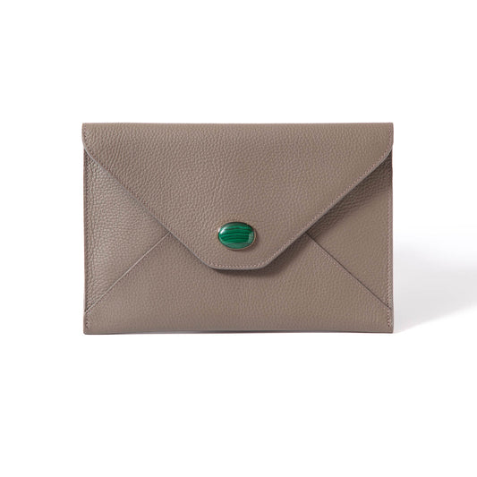 Envelope Clutch | Sealed with a Kiss Taupe