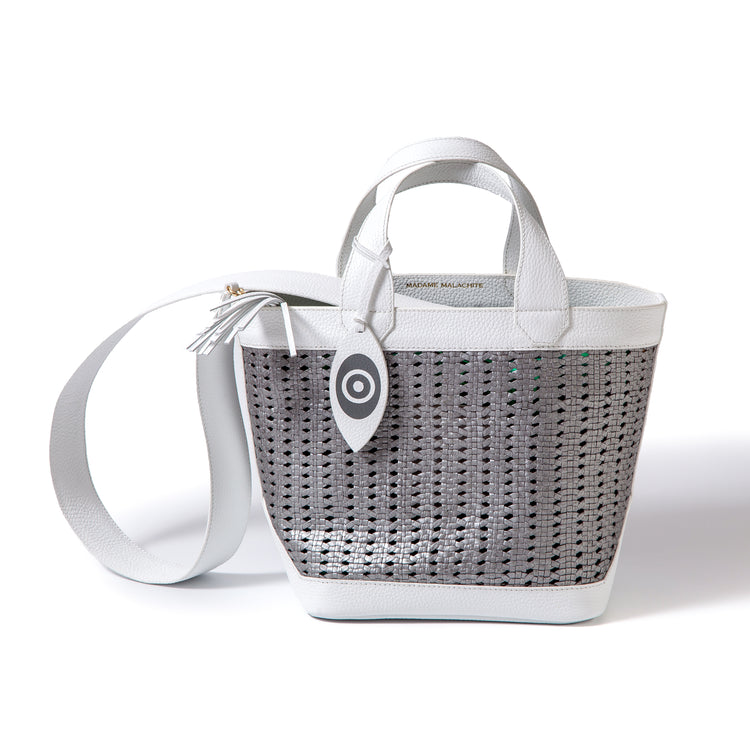 "Riviera" Tote Bag White