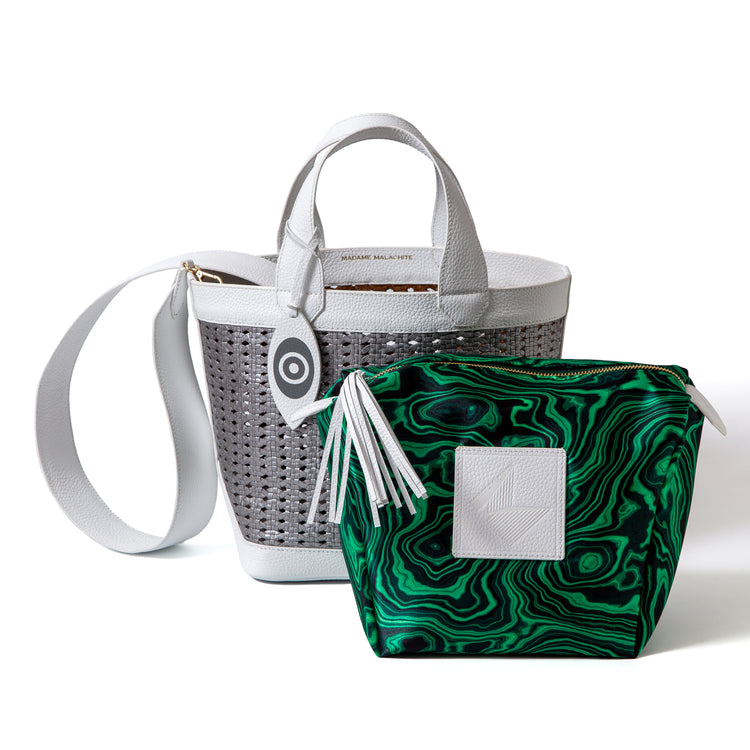 "Riviera" Tote Bag White