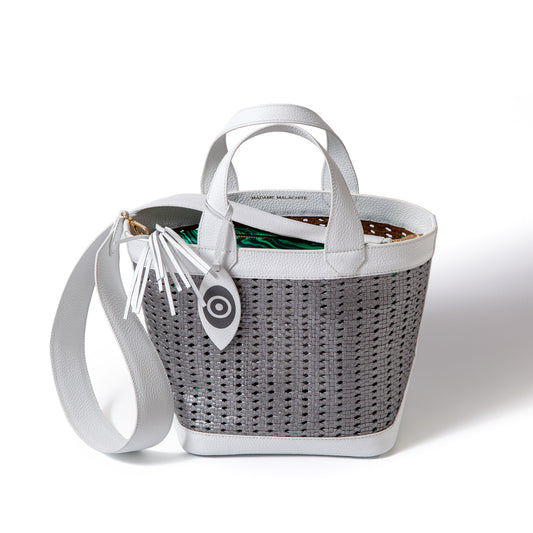 "Riviera" Tote Bag White
