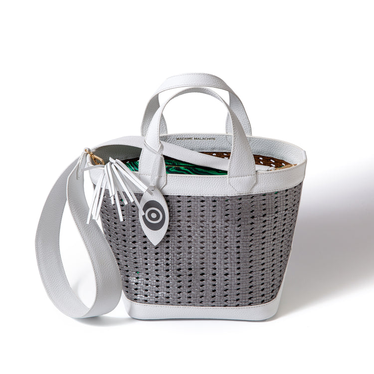 "Riviera" Tote Bag White