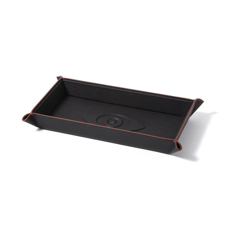 Talisman Embossed Leather Catchall Tray - Riviera Edition