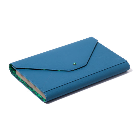 "Envelope" Travel Backgammon - Aegan Blues
