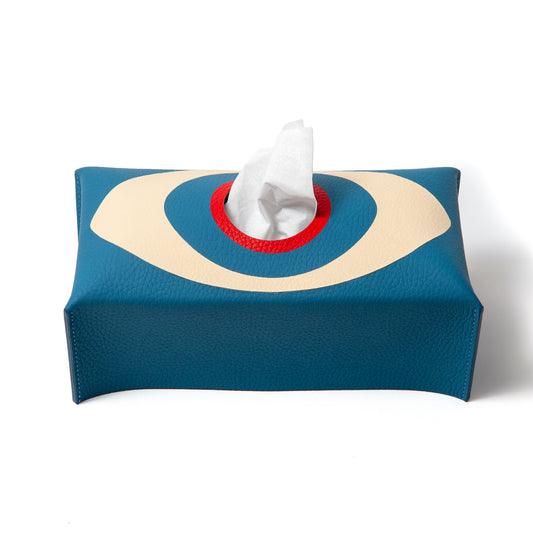 Evil Eye Soft Tissue Box Blue