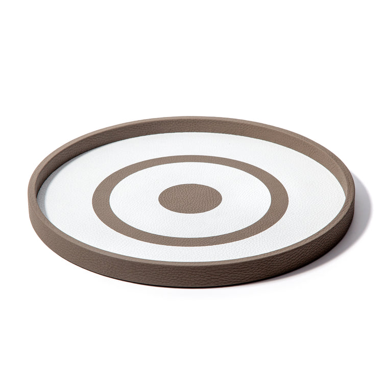"Apple of My Eye" Tray - Taupe