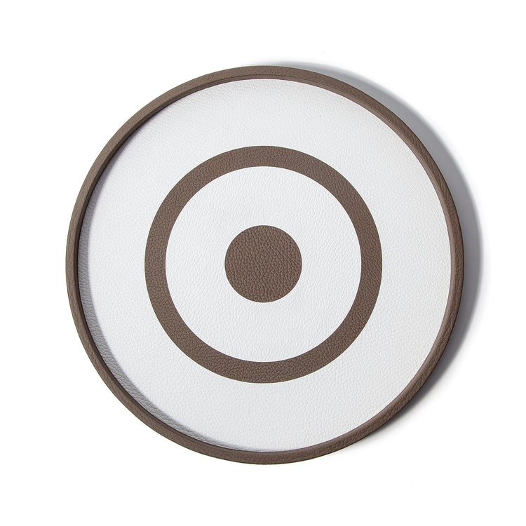 "Apple of My Eye" Tray - Taupe