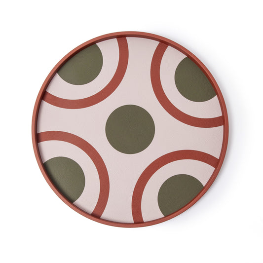 Biarritz Tray -Tobacco