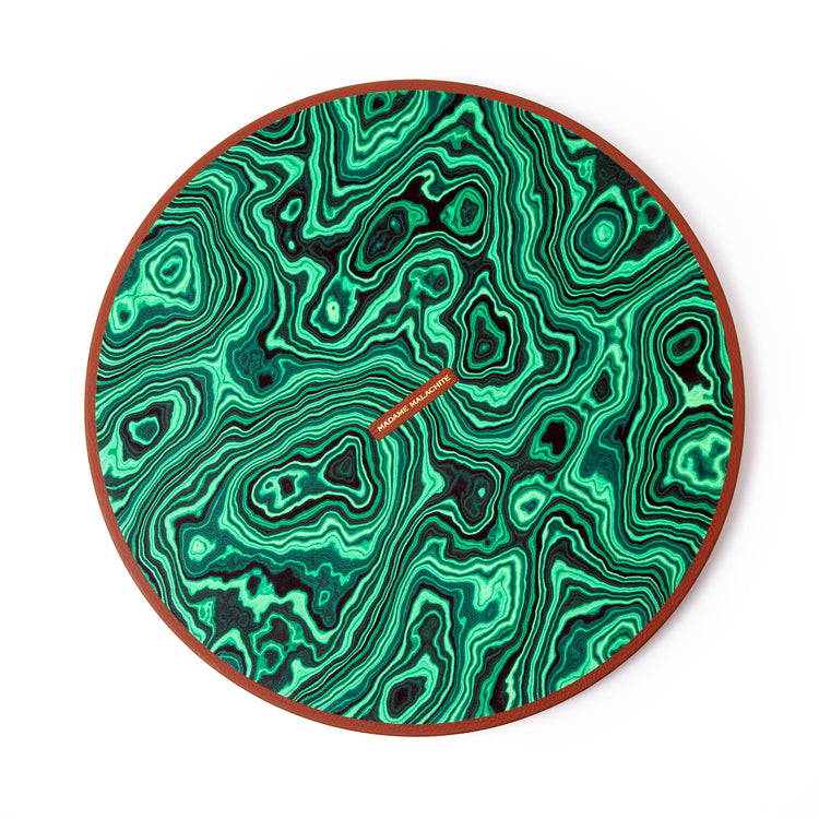 Biarritz Tray -Tobacco