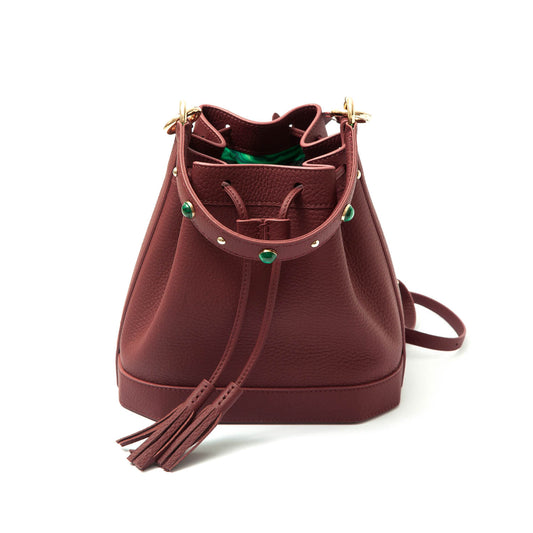 Gem-Set Bucket Bag Tobacco