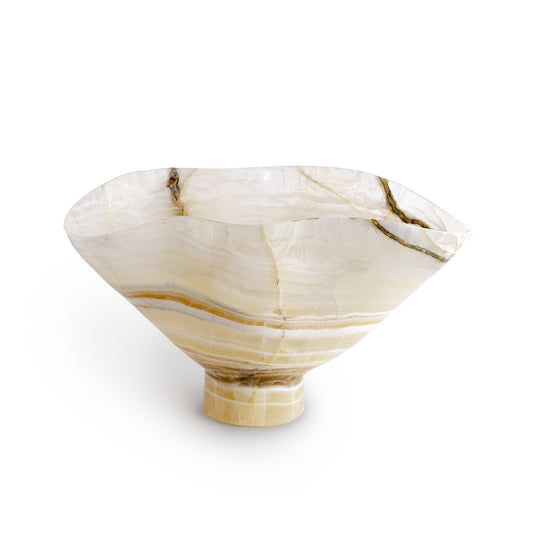 Sahara Onyx Flare Bowl – Rare Collector’s Piece