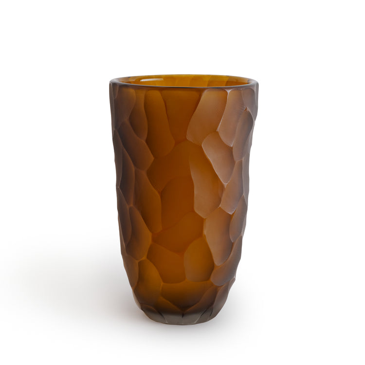 Murano Matte Brown Vase