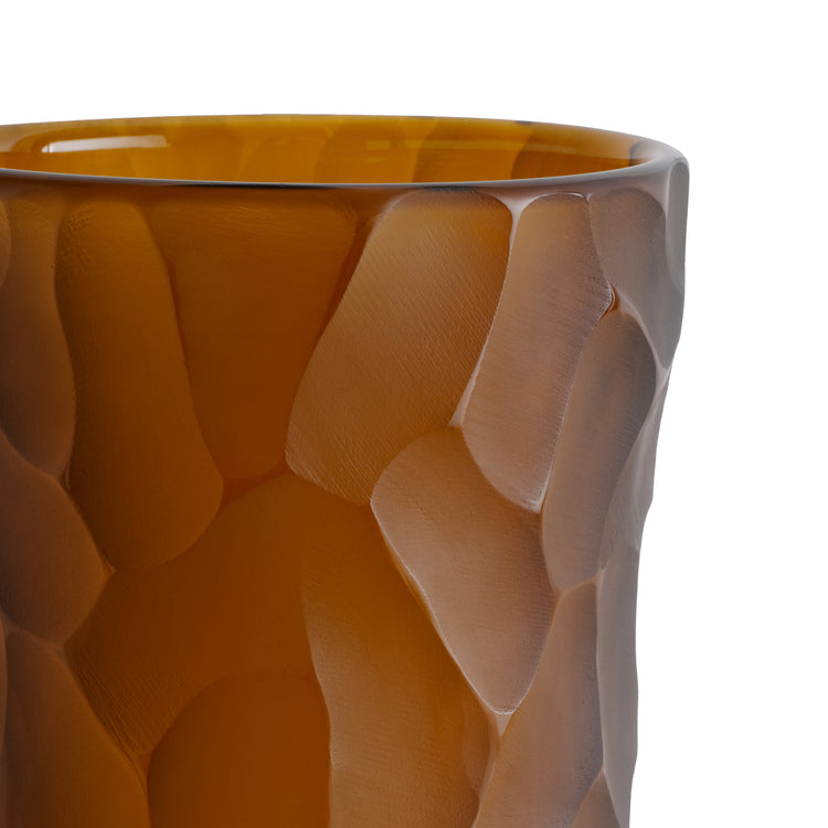 Murano Matte Brown Vase