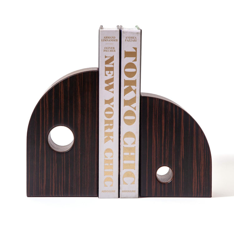 Peek a Boo Ebony Bookends