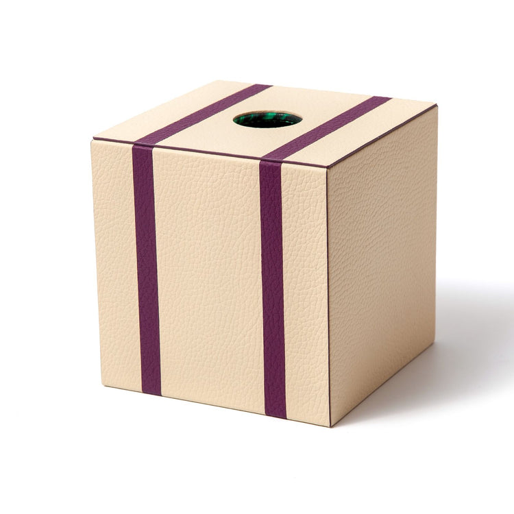 Striped Tissue Box