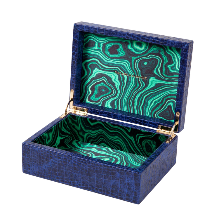 Curiosity Box "Anastasia" Embossed Croco