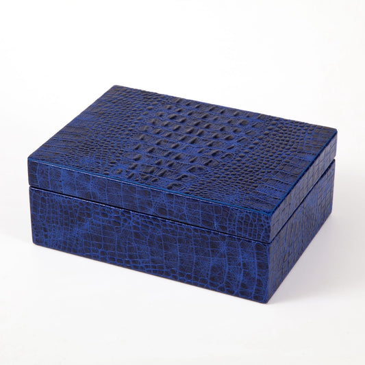 Curiosity Box "Anastasia" Embossed Croco
