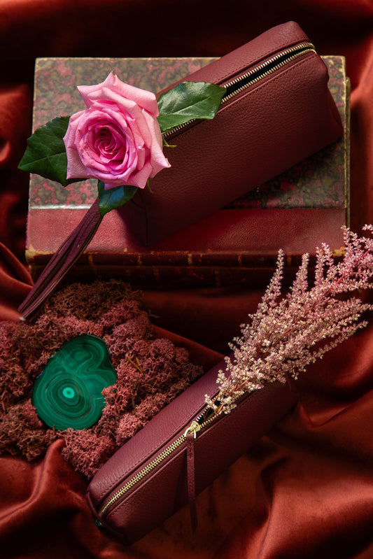 "Theodora" Jeweled Beauty Case