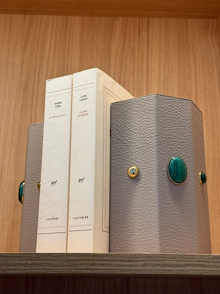Jeweled Bibliothèque Bookends