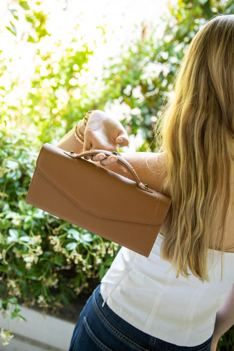 Gem-Set Leather Envelope